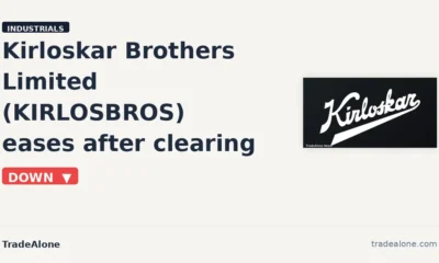 Kirloskar Brothers Limited KIRLOSBROS pulls back from breakout highs