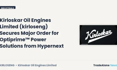 Kirloskar Oil Engines Limited Kirloseng Hypernext Order