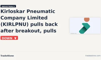 Kirloskar Pneumatic Company Limited KIRLPNU pulls back after breakout