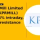 K.P.R. Mill Limited KPRMILL gains 5% intraday