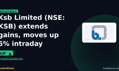 Ksb Limited NSE: KSB extends gains