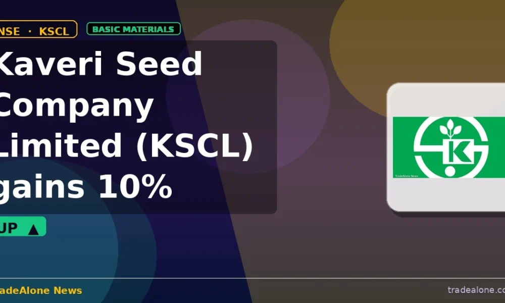 Kaveri Seed Company Limited KSCL gains 10% intraday
