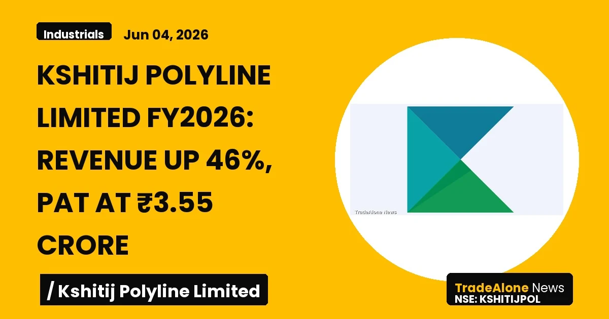 Kshitij Polyline Limited Fy2026 Results