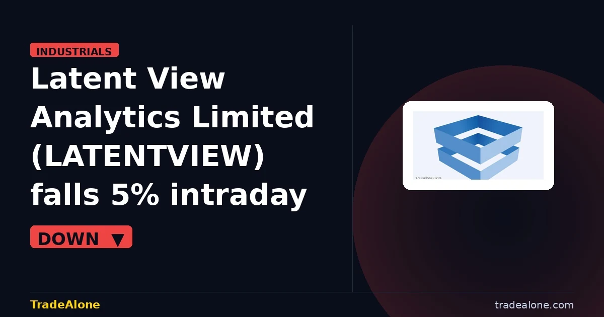 Latent View Analytics Limited LATENTVIEW breakdown