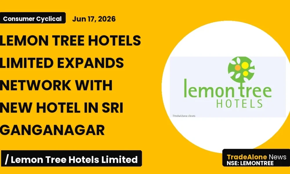 Lemon Tree Hotels Limited Lemontree Expansion Sri Ganganagar