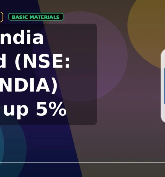 Linde India Limited LINDEINDIA climbs up 5% intraday