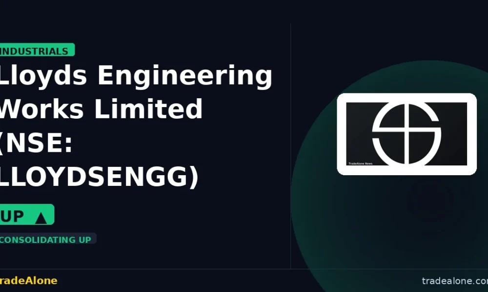Lloyds Engineering Works Limited NSE: LLOYDSENGG breakout