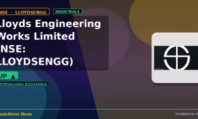 Lloyds Engineering Works Limited NSE: LLOYDSENGG gains 10% intraday