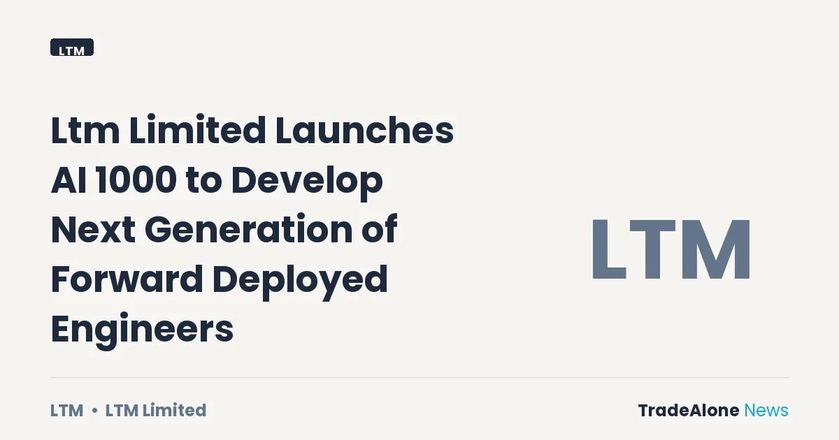 Ltm Limited LTM AI 1000 June 2026