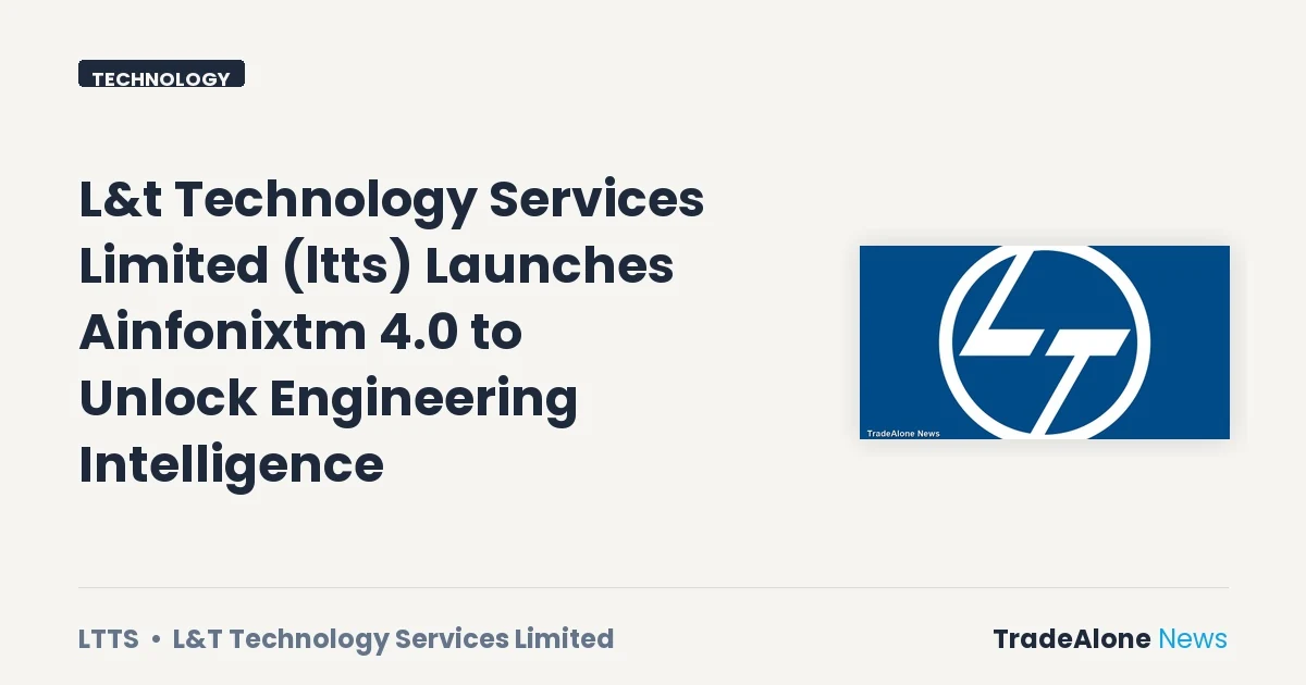 L&t Technology Services Limited LTTS Engineering Intelligence