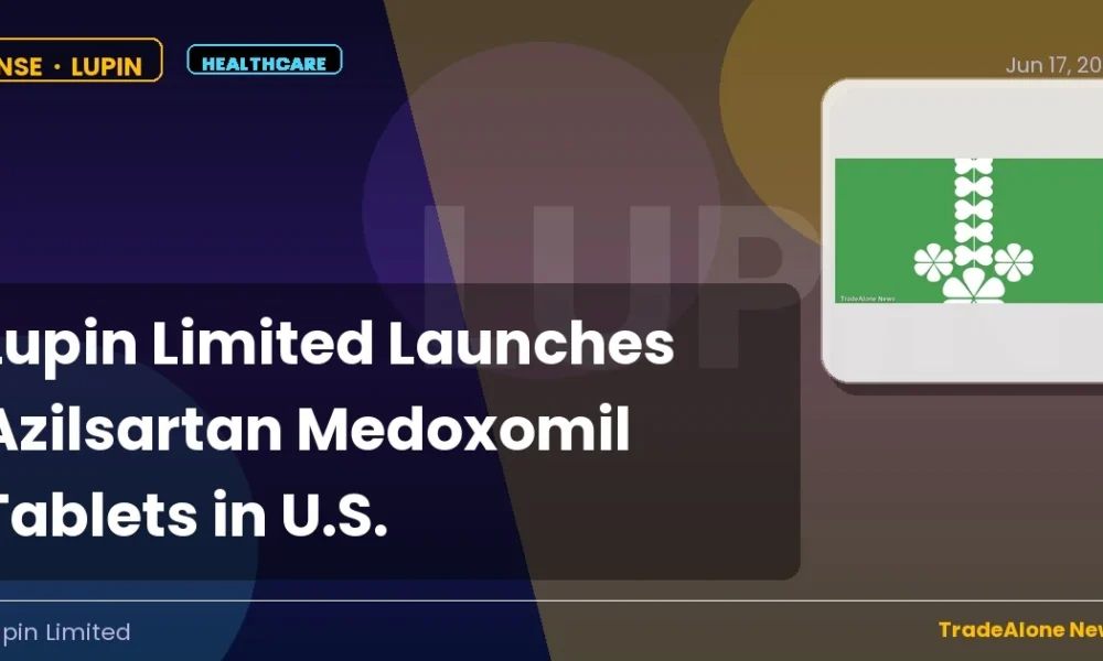 Lupin Limited NSE LUPIN Launches Azilsartan Medoxomil Tablets