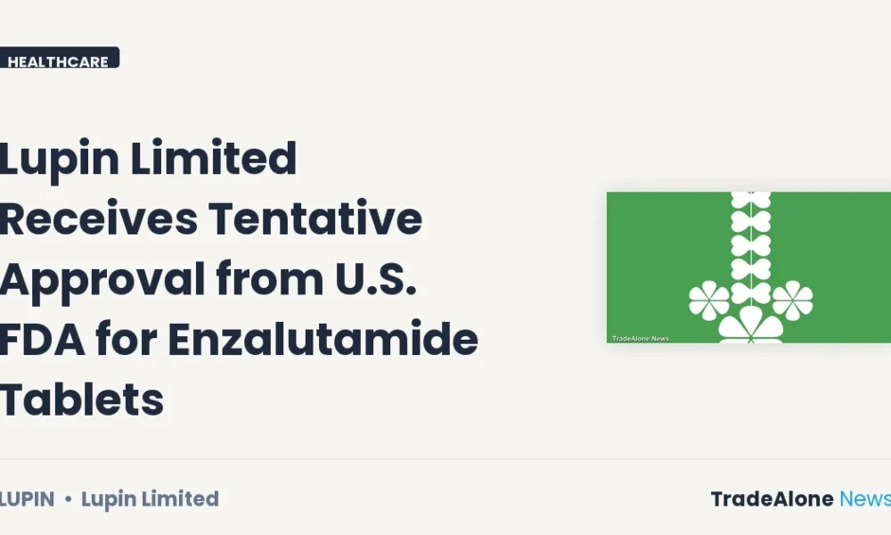 Lupin Limited LUPIN FDA Approval Enzalutamide June 2026
