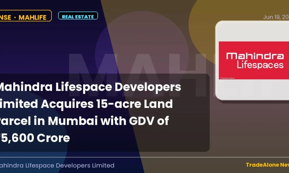 Mahindra Lifespace Developers Limited Mahlife Q2 FY26 Land Acquisition