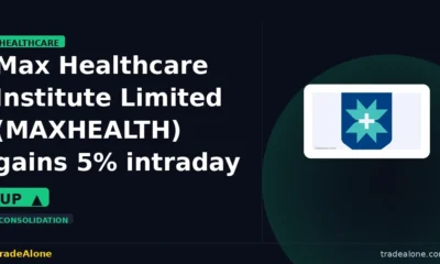 Max Healthcare Institute Limited MAXHEALTH gains 5%