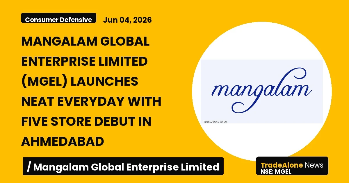 Mangalam Global Enterprise Limited MGEL June 2026 Launch