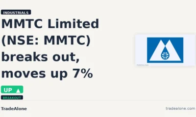 MMTC Limited NSE: MMTC breaks out