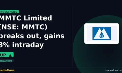 MMTC Limited NSE MMTC breaks out