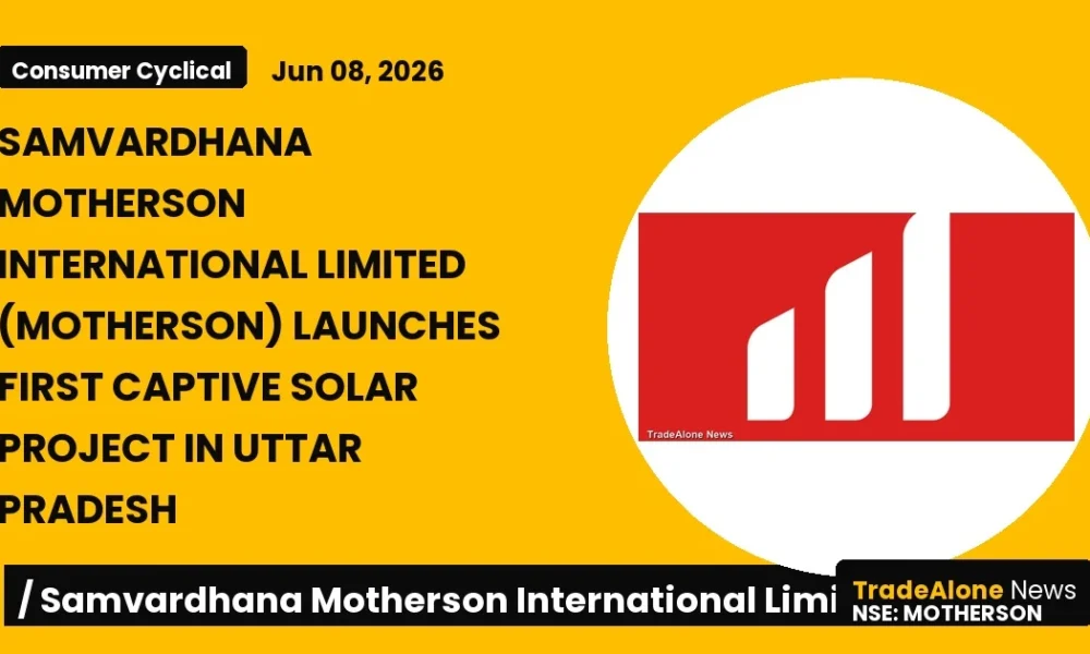 Samvardhana Motherson International Limited Motherson Solar Project June 2026