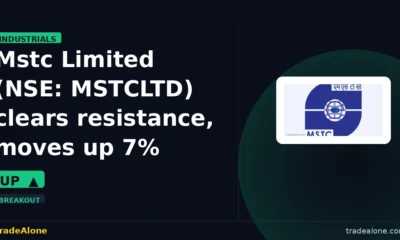Mstc Limited MSTCLTD clears resistance