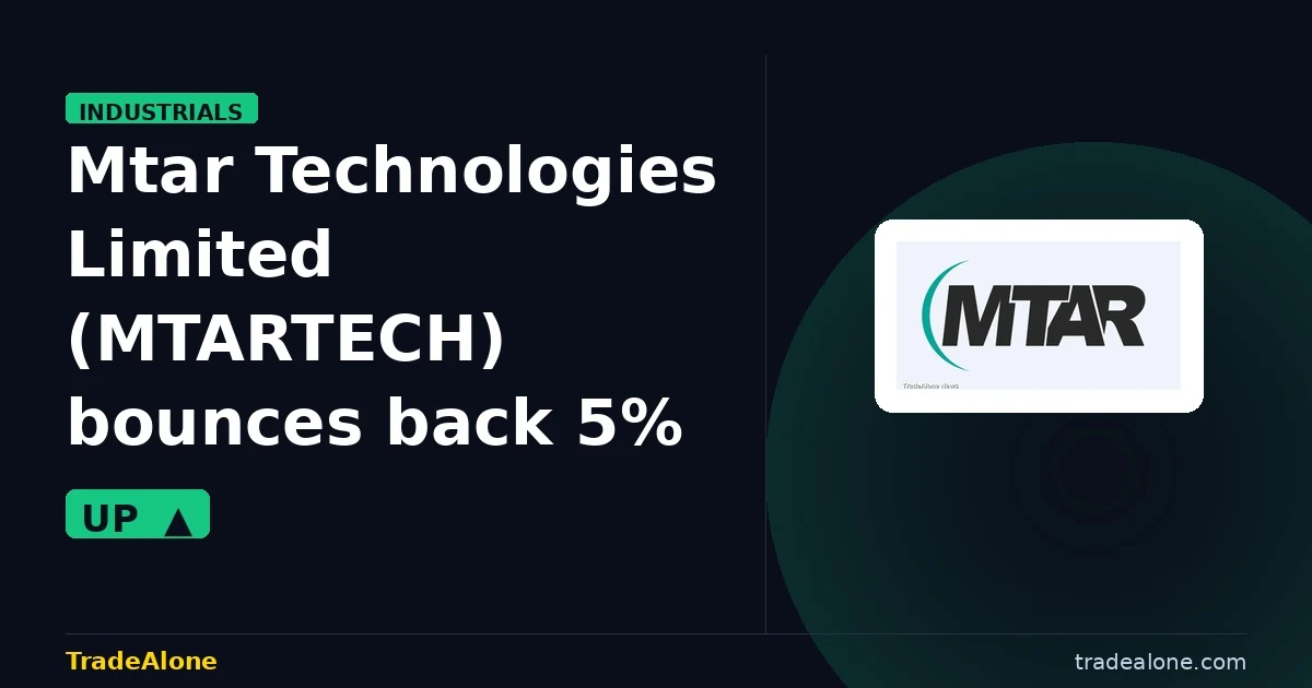Mtar Technologies Limited MTARTECH bounce back