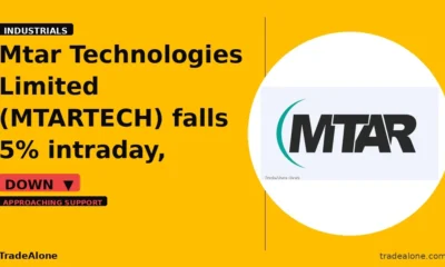 Mtar Technologies Limited MTARTECH approaching support