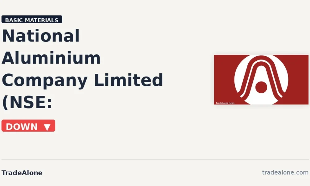National Aluminium Company Limited NATIONALUM falls 5% intraday