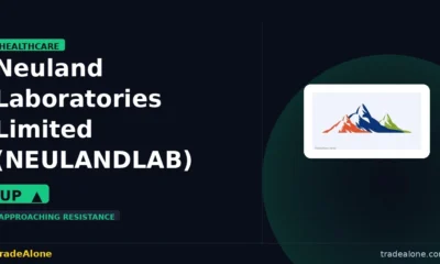Neuland Laboratories Limited NEULANDLAB gains 5% nears resistance