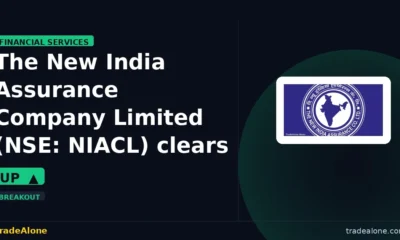 The New India Assurance Company Limited NIACL clears resistance