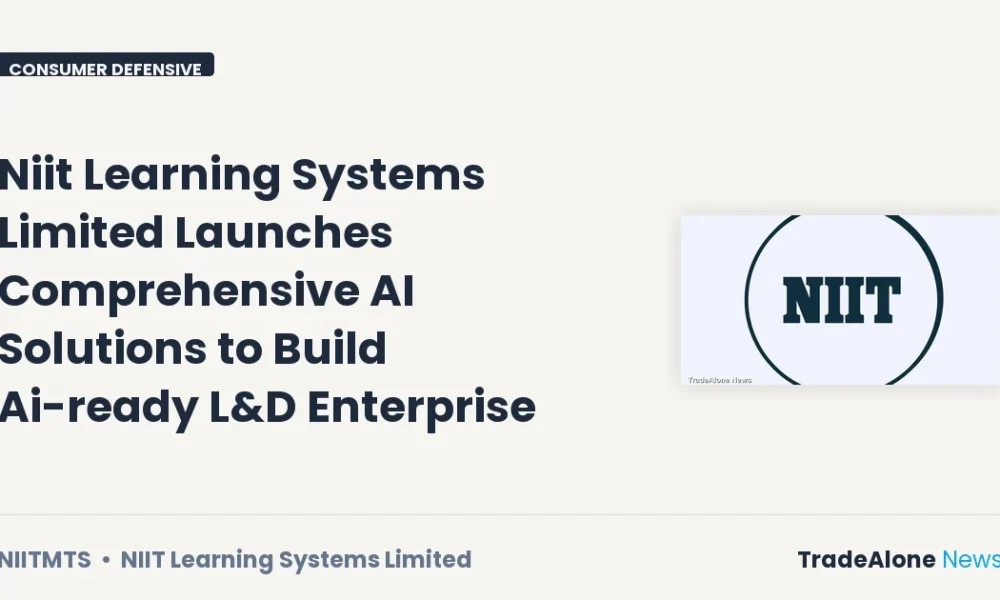 Niit Learning Systems Limited Niitmts Ai-ready L&D Enterprise