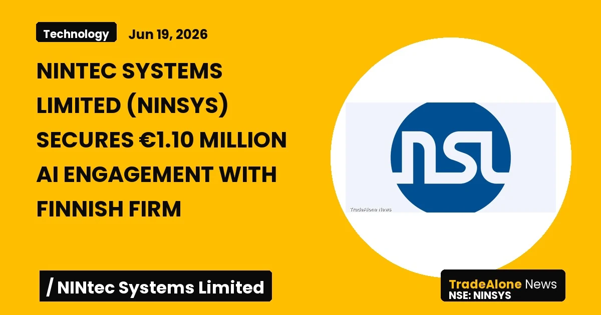 Nintec Systems Limited Ninsys June 2026 AI Engagement
