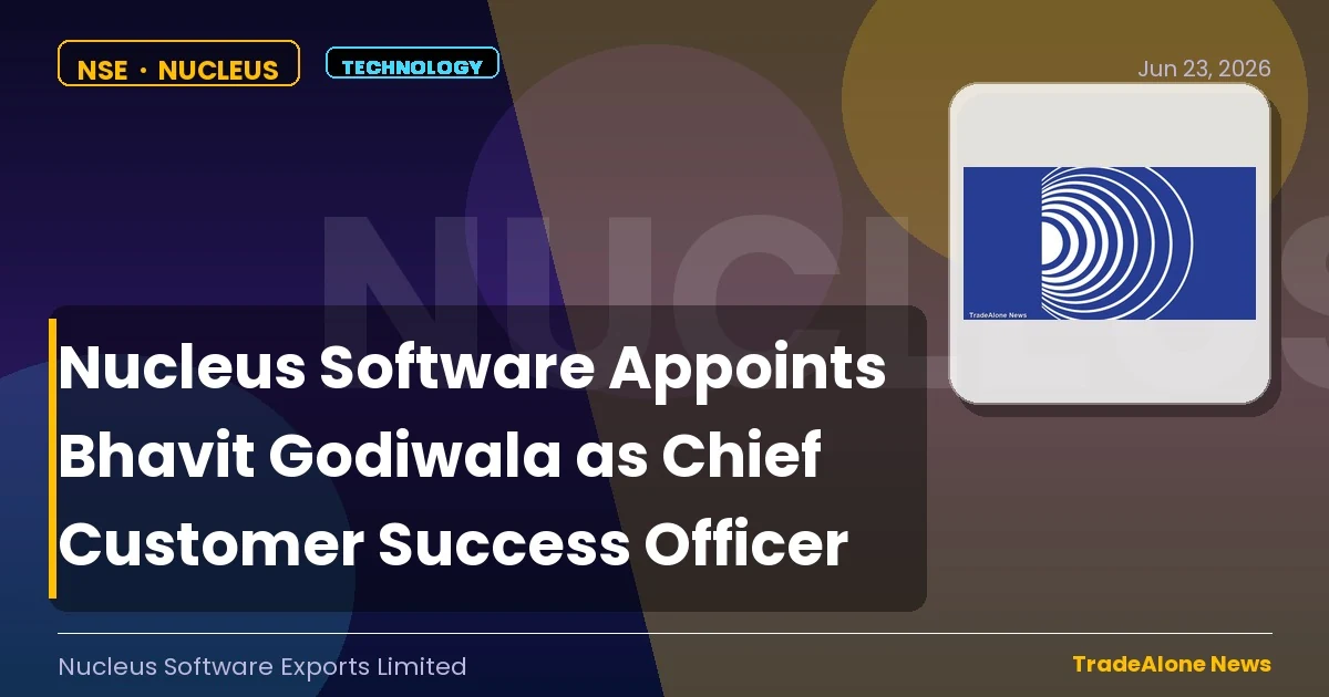 Nucleus Software NSE CCSO Appointment June 2026