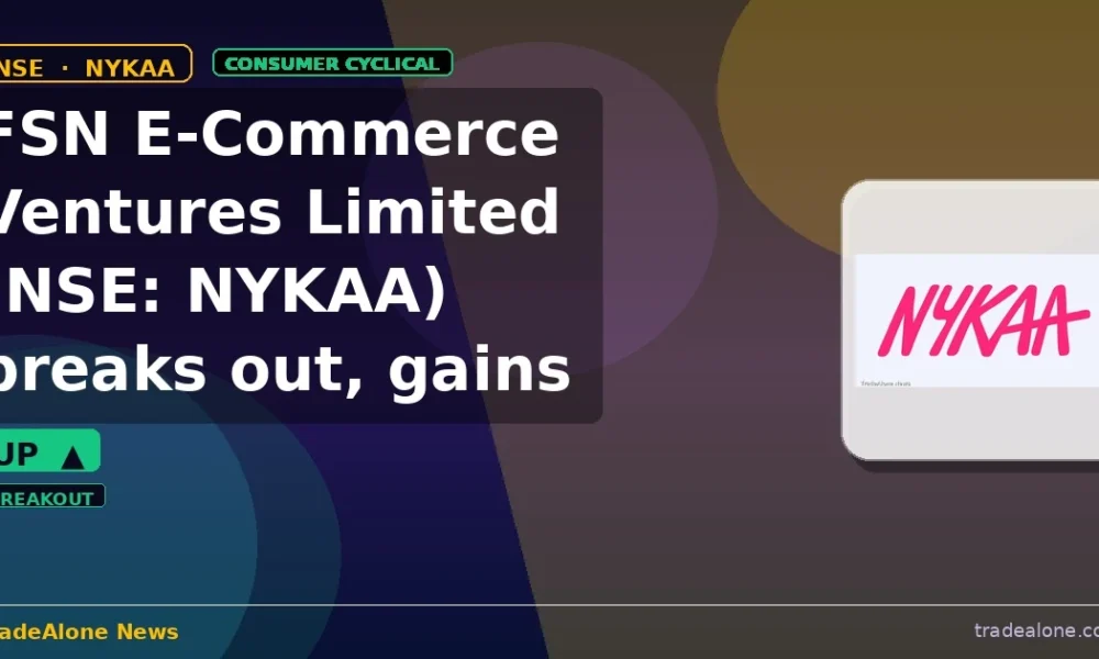 FSN E-Commerce Ventures Limited NSE NYKAA breakout