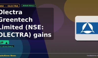 Olectra Greentech Limited NSE OLECTRA gains 6%
