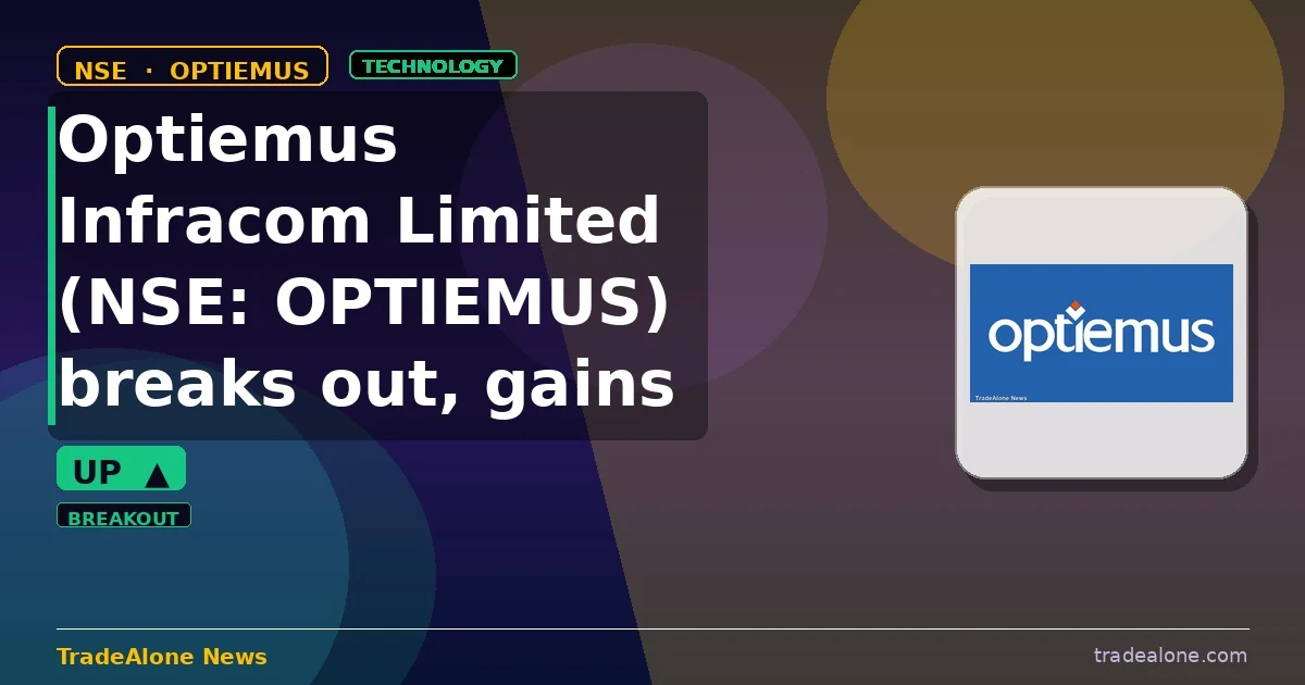 Optiemus Infracom Limited OPTIEMUS breaks out