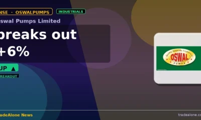 Oswal Pumps Limited OSWALPUMPS breaks out