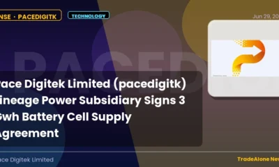 Pace Digitek Limited Pacedigitk Q2 2026 Battery Cell Agreement