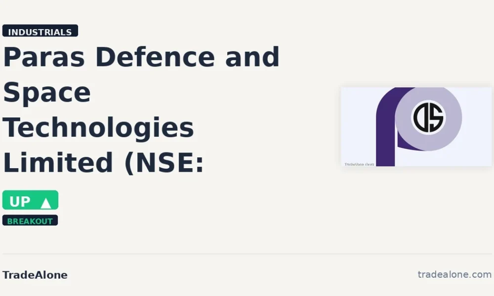 Paras Defence and Space Technologies Limited PARAS breaks out