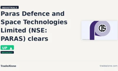Paras Defence and Space Technologies Limited PARAS clears resistance