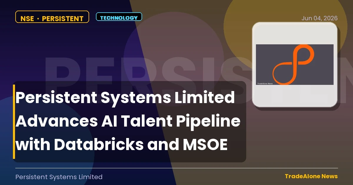 Persistent Systems Limited Persistent AI Talent Pipeline June 2026