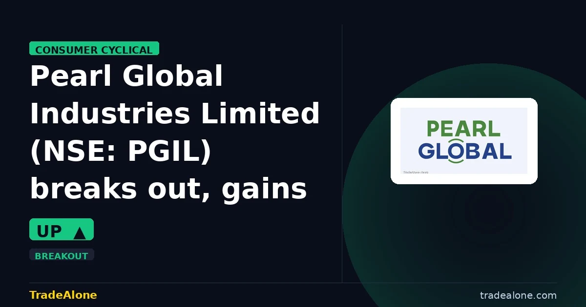 Pearl Global Industries Limited PGIL breakout