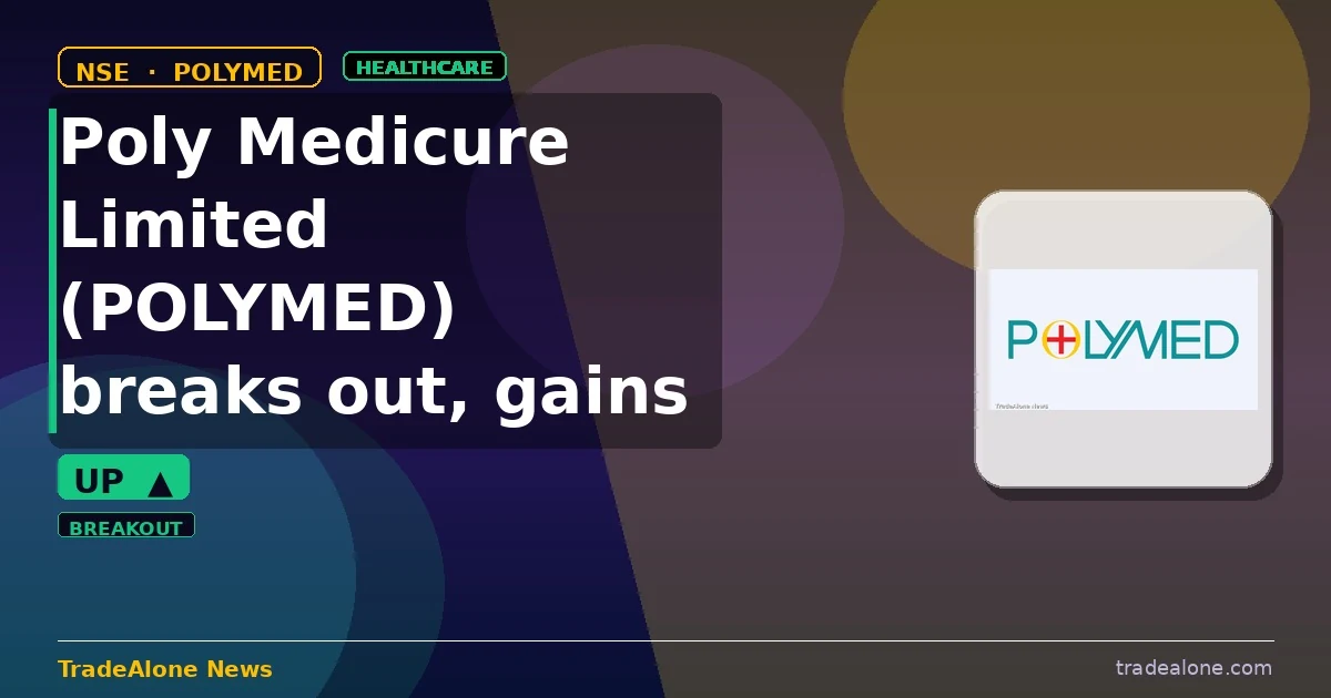 Poly Medicure Limited POLYMED breakout