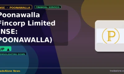 Poonawalla Fincorp Limited NSE: POONAWALLA moves up 7% intraday
