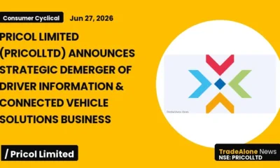 Pricol Limited Pricolltd Strategic Demerger June 2026