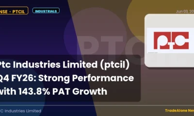 Ptc Industries Limited PTCIL Q4 FY26 Results