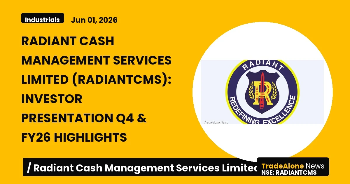 Radiant Cash Management Services Limited Radiantcms Q4 FY26 Results