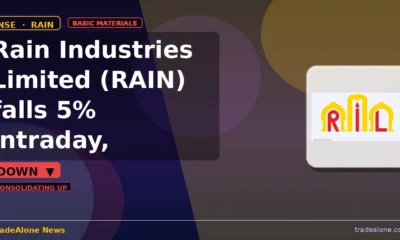 Rain Industries Limited RAIN consolidating up