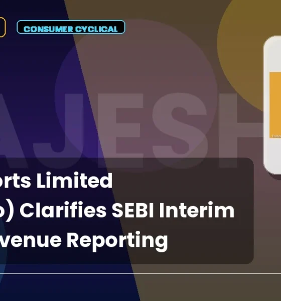 Rajesh Exports Limited Rajeshexpo June 2026 Clarification
