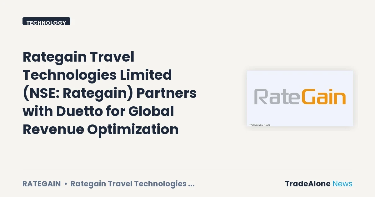 Rategain Travel Technologies Limited Rategain Partnership June 2026