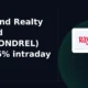 Raymond Realty Limited RAYMONDREL gains 6%