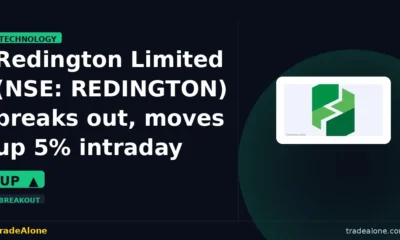 Redington Limited NSE REDINGTON breaks out